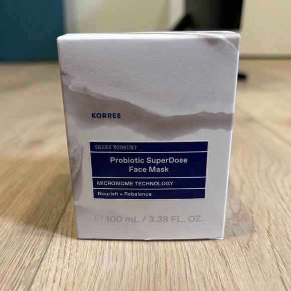 Korres Greek Yoghurt Probiotic SuperDose Face Mask - Picture 2 of 3